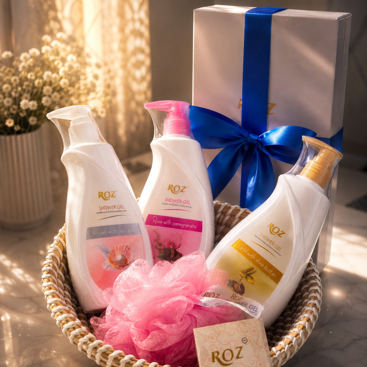ROZ Monsoon Magic Combo Offer 24k Gold, Rose & Pearl 250ml